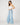 Printed Denim Soft Wide Leg Pant