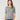 Elbow Sleeve Crewneck Sweater Heather Gray