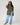 Ribbed Mockneck Cap Sleeve Sweater