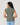 Ribbed Mockneck Cap Sleeve Sweater