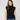 Ribbed Mockneck Cap Sleeve Sweater Jet Black