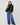 Ribbed Mockneck Cap Sleeve Sweater