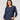 Star Drop Shoulder Tunic Sweater