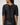 Sequin Puff Sleeve Top with Tie Back