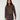 Coated Bubble Hem Hoodie