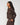 Coated Bubble Hem Hoodie