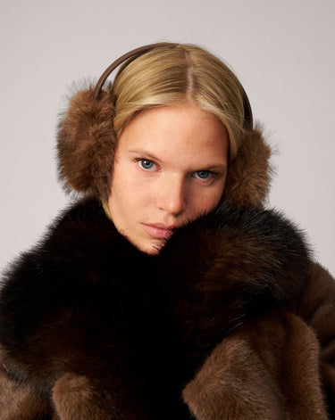 Vee Faux Fur Earmuff