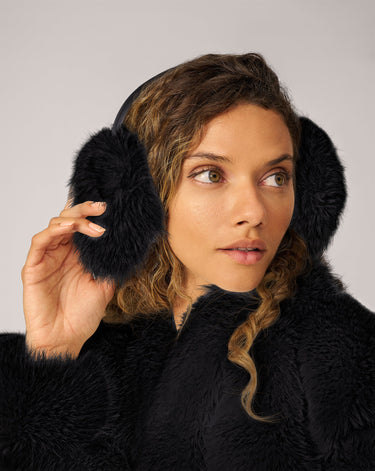 Vee Faux Fur Earmuff