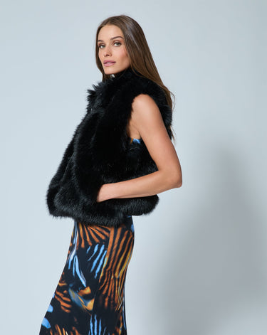 Icon Faux Fur Vest