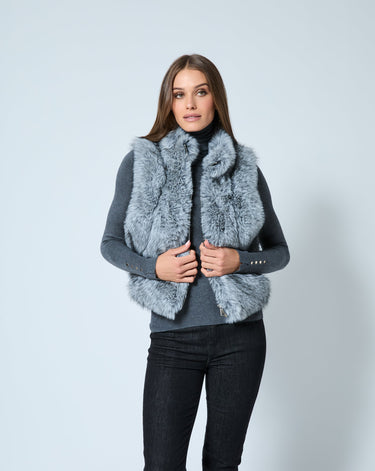 Icon Faux Fur Vest