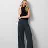 Pleated Wide Leg Pull-On Pant