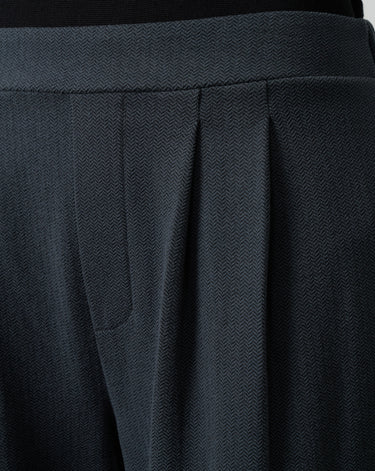 Pleated Wide Leg Pull-On Pant