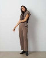 Slim Leg Pintuck Pant