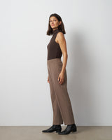 Slim Leg Pintuck Pant