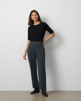 Slim Leg Pintuck Pant