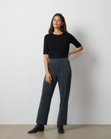 Slim Leg Pintuck Pant