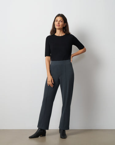 Slim Leg Pintuck Pant