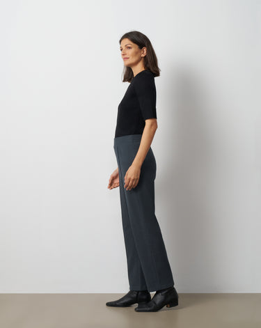 Slim Leg Pintuck Pant
