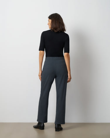 Slim Leg Pintuck Pant