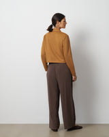 Knit Sueded Cropped Jacket