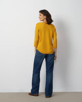 Raised Stitch High-Low Sweater