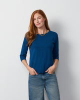 Raised Stitch High-Low Sweater