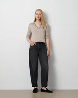 Tipped Polo Sweater