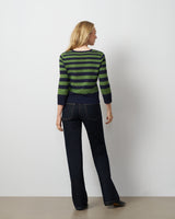 Textured Variegated Stripe Cardigan