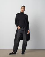Cable Rib Open Front Duster Cardigan