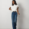 Leaf Cable Sleeveless Mock Neck Sweater