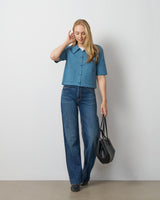Milano Knit Button-Front Cardigan