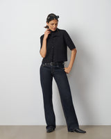 Milano Knit Button-Front Cardigan