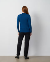Wide Rib V-Neck Sweater