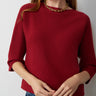 Boat Neck Dolman Sweater