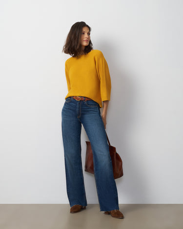 Boat Neck Dolman Sweater