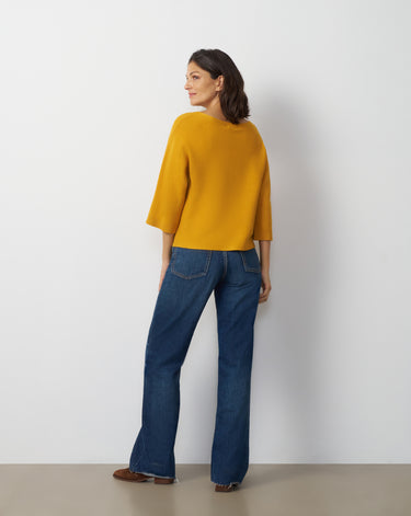 Boat Neck Dolman Sweater