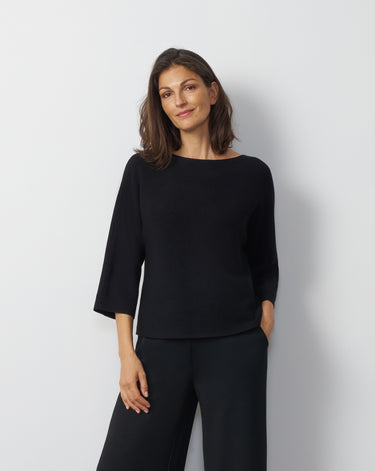Boat Neck Dolman Sweater