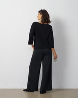 Boat Neck Dolman Sweater