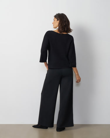 Boat Neck Dolman Sweater