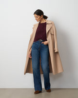 Boxy Button Front Cardigan