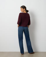 Boxy Button Front Cardigan