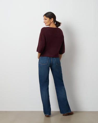Boxy Button Front Cardigan
