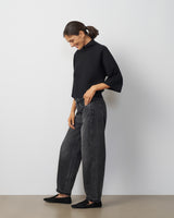 Mock Neck Dolman Sweater