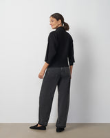 Mock Neck Dolman Sweater