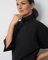 Mock Neck Dolman Sweater