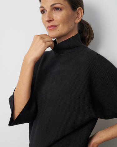 Mock Neck Dolman Sweater