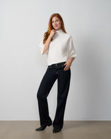 Mock Neck Dolman Sweater