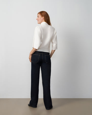 Mock Neck Dolman Sweater