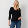 Rhinestone Trim Peplum Sweater