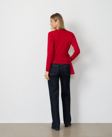Side Tie Wrap Sweater